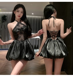 FEE ET MOI - Sexy Dark Night Dress (Black)